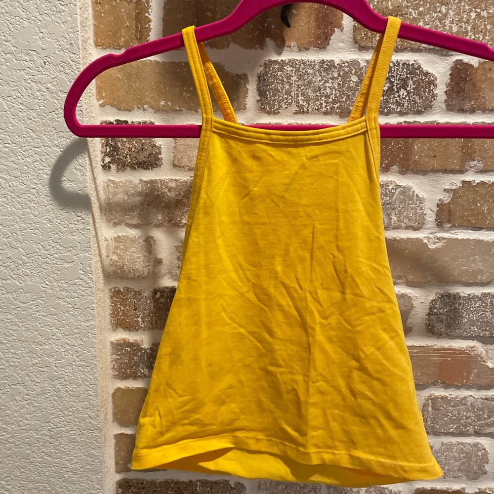 Yellow shirt